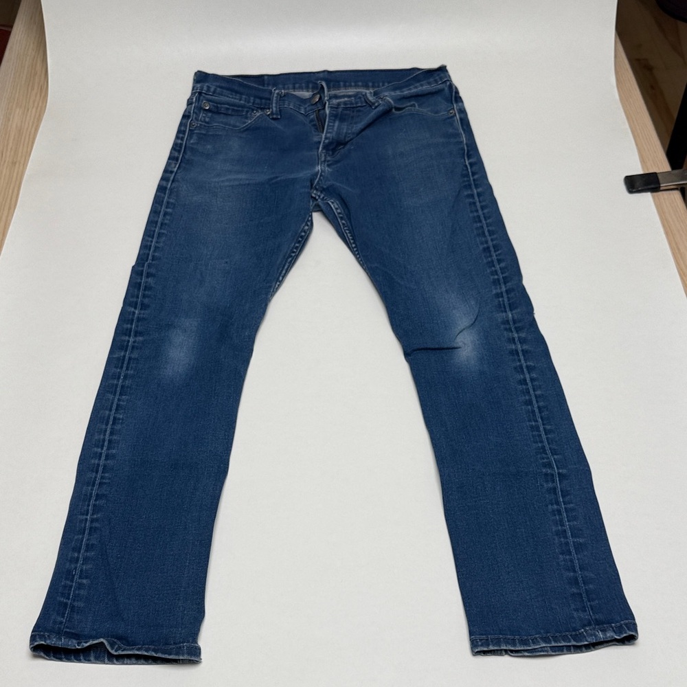 Classic Levi’s 510 Dark Blue Denim Jeans
